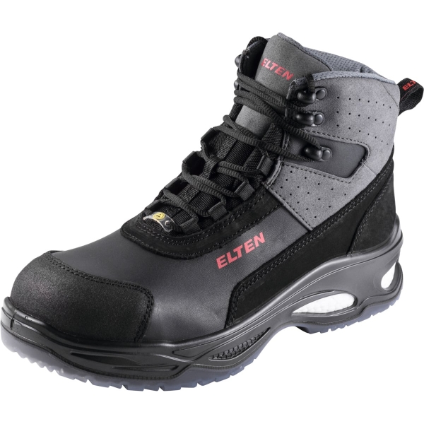 Calzatura alta con lacci nero/grigio MILES Mid ESD