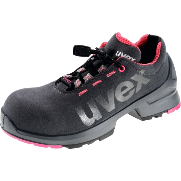 Calzatura bassa grigia/rosa uvex 1 ladies