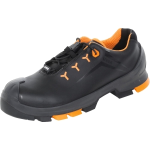 Calzatura bassa nera/arancione uvex 2