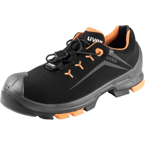 Calzatura bassa nera/arancione uvex 2