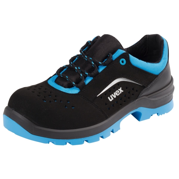 Calzatura bassa nera/blu uvex 2 xenova