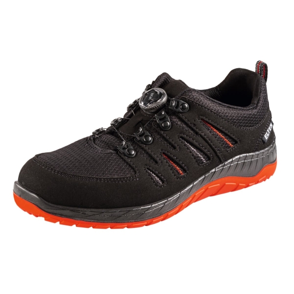 Calzatura bassa nera/rossa MADDOX BOA black-red Low ESD