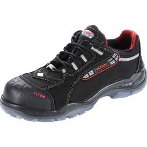 Calzatura bassa nera/rossa SENEX PRO ESD