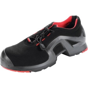 Calzatura bassa nera/rossa uvex 1 x-tended support