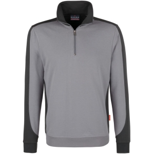 Felpa con zip Contrast Performance
