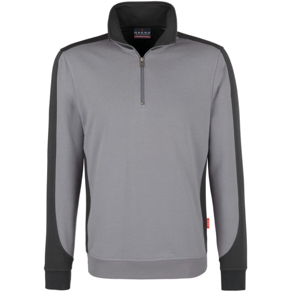 Felpa con zip Contrast Performance