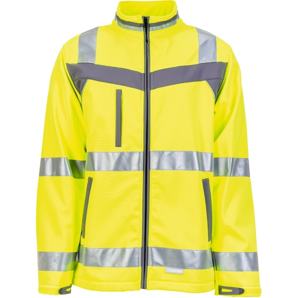 Giacca in softshell alta visibilità Plaline