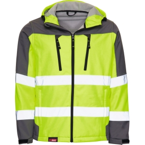 Giacca in softshell alta visibilità