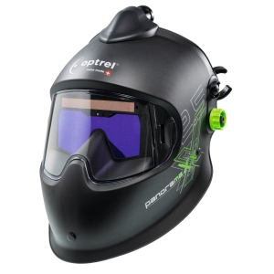 Maschera per saldatura auto-oscurante optrel panoramaxx