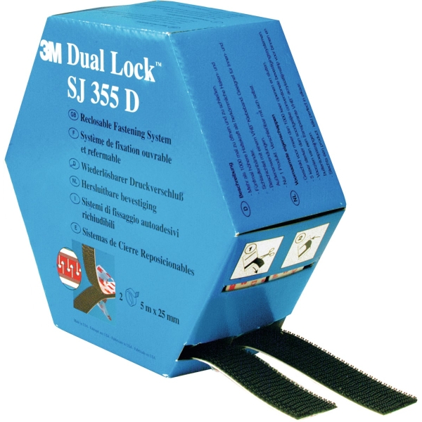 Nastro con chiusura a pressione DUAL LOCK
