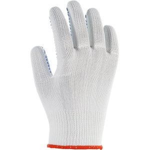 Paio di guanti in maglia fine 6100