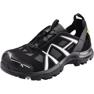 Sandalo nero/argento Black Eagle Safety 61 Low ESD