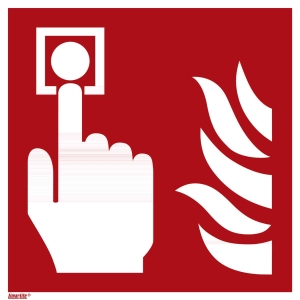 Segnali antincendio Pulsante allarme antincendio