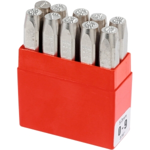 Set di punzoni con numeri