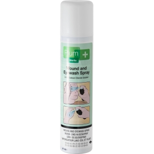 Spray per pulizia occhi e ferite