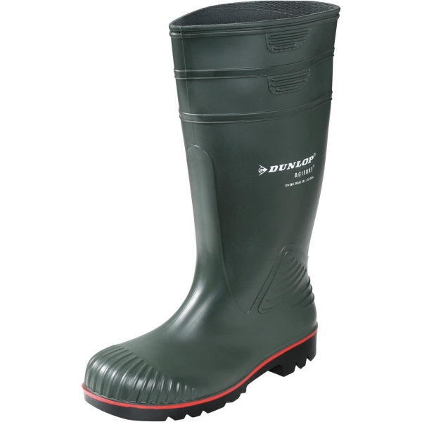 Stivale di sicurezza verde DUNLOP ACIFORT HEAVY DUTY FULL SAFETY
