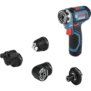 Trapano avvitatore a batteria con mandrino intercambiabile