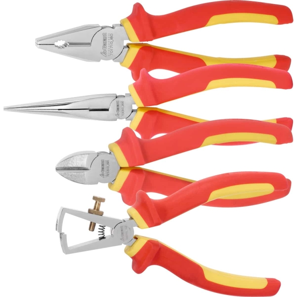 Assortimento di 4 pinze isolata a norme VDE