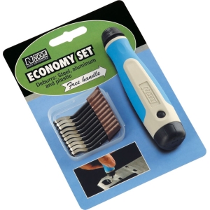 Assortimento di sbavatori con 20 lame S10