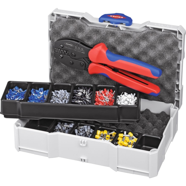 Assortimento per serraggio di capicorda pinza di serraggio PreciForce inclusa