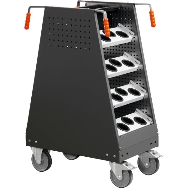 Carrelli per macchine CN con ruote in PU