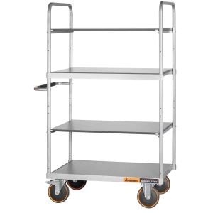 Carrello a ripiani TS9 con 4 piani di carico