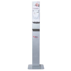 Colonna autoportante per dispenser touchfree