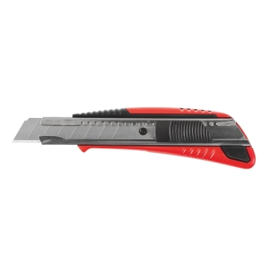 Coltello multiuso con impugnatura in zinco pressofuso 18 mm