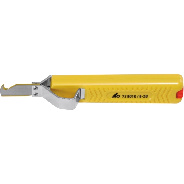 Coltello spelacavi con lama uncinata