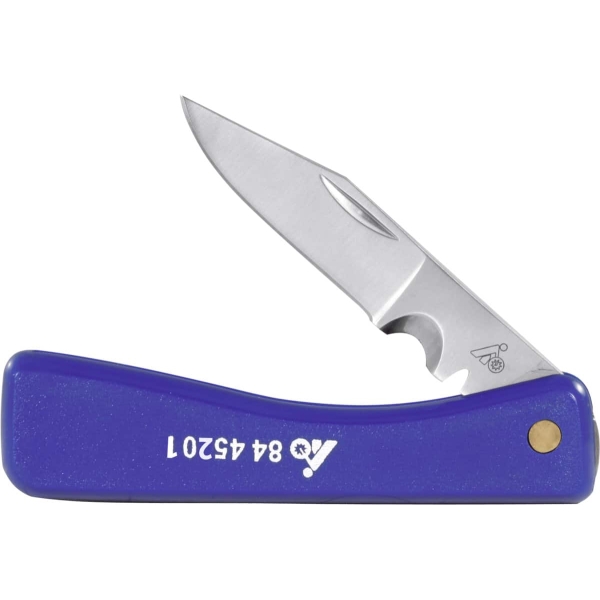 Coltello spellafili con impugnatura in plastica