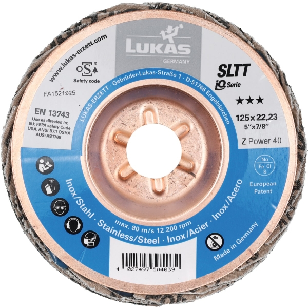 Disco abrasivo lamellare SLTT (ZA-Power)