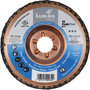 Disco abrasivo lamellare V4 Purple Power