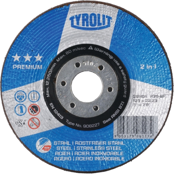 Disco abrasivo per sgrossatura PREMIUM*** RONDELLER