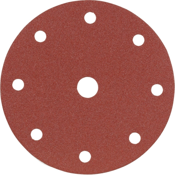 Disco di carta abrasiva (A) Fori 8x + 1