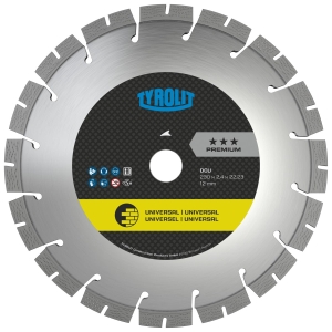 Disco diamantato per troncatura PREMIUM*** ad alte prestazioni