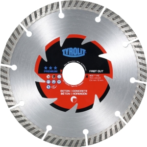 Disco diamantato per troncatura PREMIUM*** disco per scanalatura di materiali da cantiere