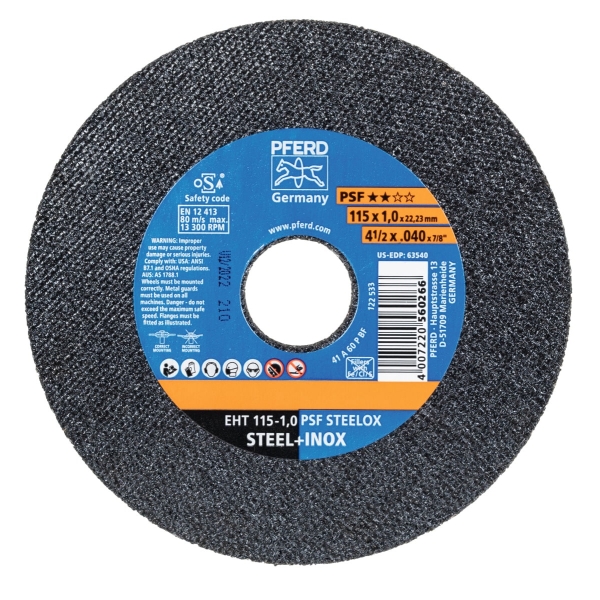 Disco per troncatura PSF STEELOX EXTRA SOTTILE