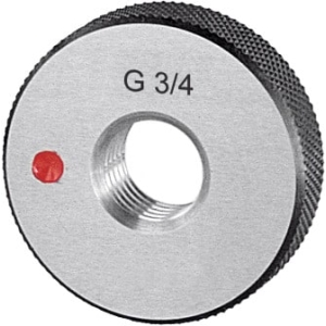 Filettatura gas Calibro filettato ad anello non passa NP
