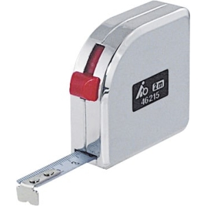 Flessometro bianco in custodia di metallo