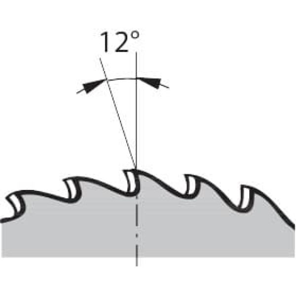 Lama per seghe circolari in HMI DIN 1838 B grossa