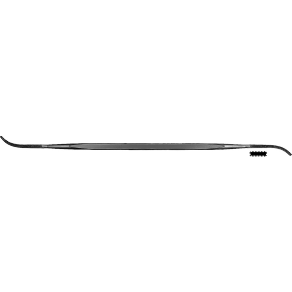 Lima curva fine per meccanica di precisione lunghezza 150 mm