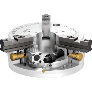 Mandrini autocentranti con comando tangenziale ROTA-S plus 2.0 con griffe base e morsetti temprati