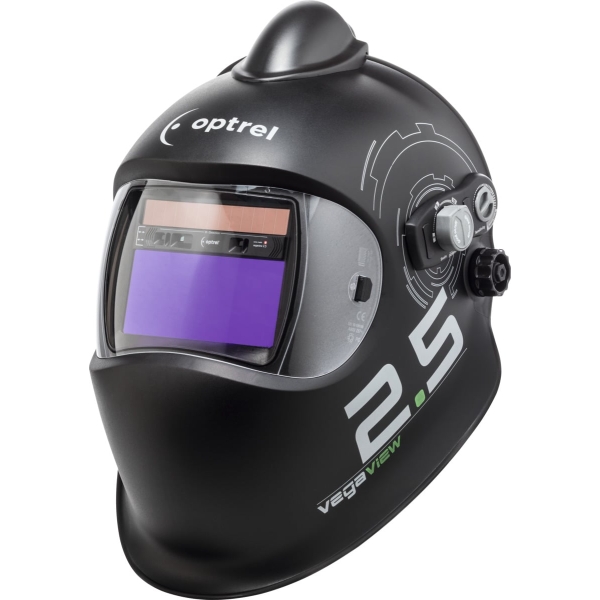 Maschera per saldatura auto-oscurante con respiratore optrel vegaview2.5