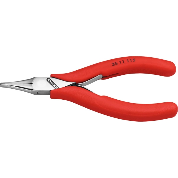 Pinza a becchi piatti per elettronica