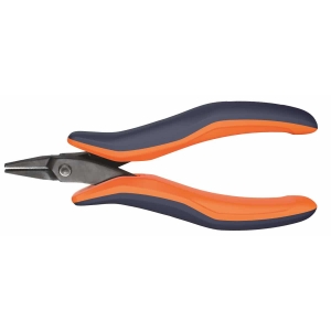 Pinza a becchi piatti per elettronica