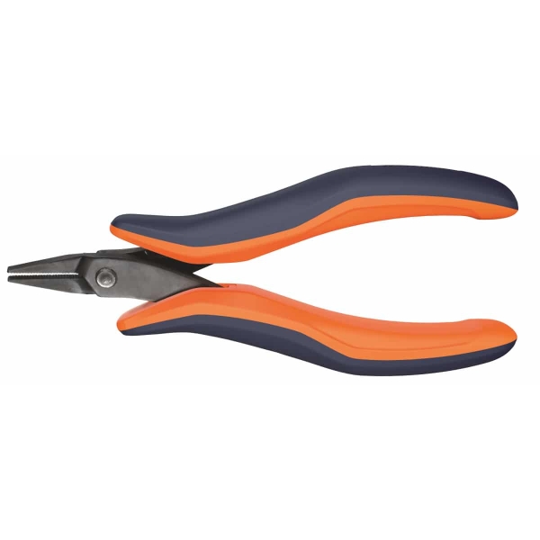 Pinza a becchi piatti per elettronica