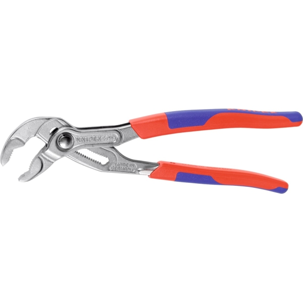 Pinza regolabile Cobra cromata manici con rivestimento