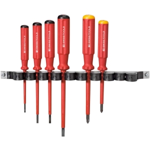 Set di 6 giraviti per elettricisti per viti con intaglio e impronta a croce Phillips