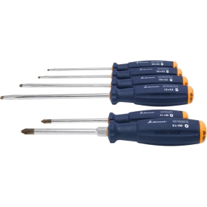 Set di 6 giraviti per officina per viti con intaglio e impronta a croce Pozidriv
