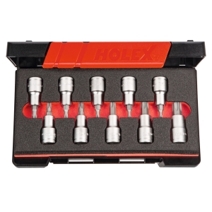 Set di bussole con inserti per Torx